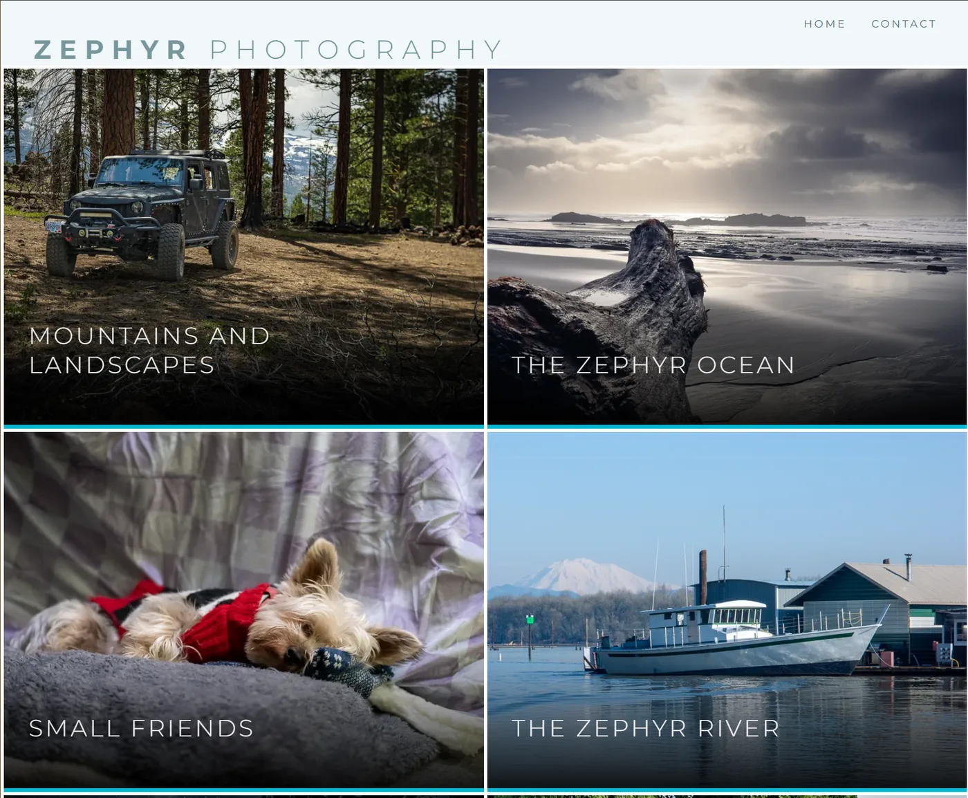 Zephyr Photography portfolio